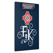 Frida Kahlo | Floral Tribute Klembord (Rechts)
