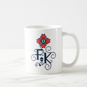 Frida Kahlo Floral Tribute Koffiemok