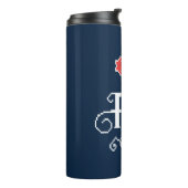 Frida Kahlo | Floral Tribute Thermosbeker (Gedraaid links)