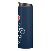 Frida Kahlo | Floral Tribute Thermosbeker (Geroteerd rechts)