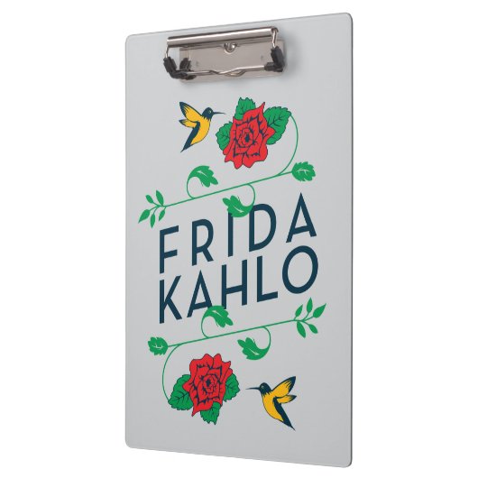 Frida Kahlo | Floral Typografie Klembord (Links)