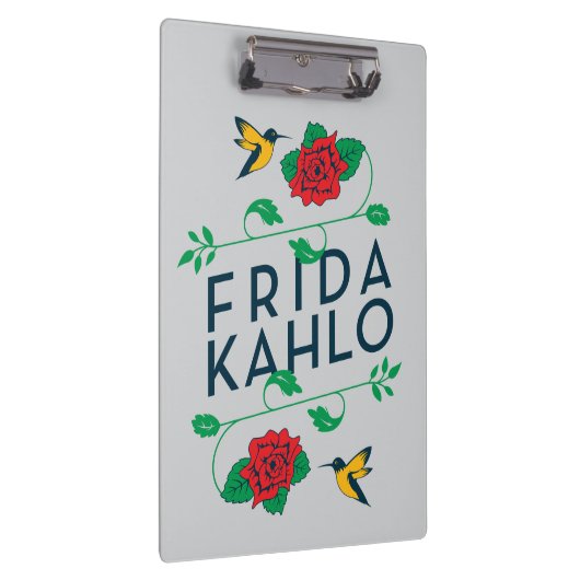 Frida Kahlo | Floral Typografie Klembord (Rechts)