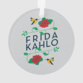 Frida Kahlo | Floral Typografie Ornament (achterkant)