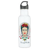 Frida Kahlo |  Floral Waterfles (Voorkant)
