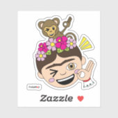 Frida Kahlo | FridaMoji - A OK Sticker (Vel)