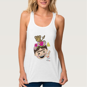 Frida Kahlo FridaMoji - A OK Tanktop