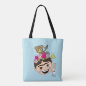 Frida Kahlo | FridaMoji - A OK Tote Bag (Achterkant)