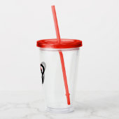 Frida Kahlo | FridaMoji - Dag van de dode aap Acryl Drinkbeker (Links)
