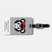 Frida Kahlo | FridaMoji - Dag van de dode aap Bagagelabel (Voorkant horizontaal)