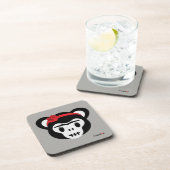 Frida Kahlo | FridaMoji - Dag van de dode aap Bier Onderzetter (Rechterzijde)