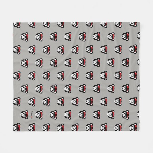 Frida Kahlo | FridaMoji - Dag van de dode aap Fleece Deken (Voorkant (Horizontaal))