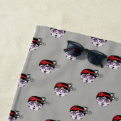 Frida Kahlo | FridaMoji - Dag van de dood Strandlaken (In situ)