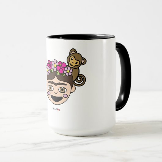 Frida Kahlo | FridaMoji - Happy Frida Mok (Voorkant rechts)