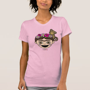 Frida Kahlo FridaMoji - Happy Frida T-shirt