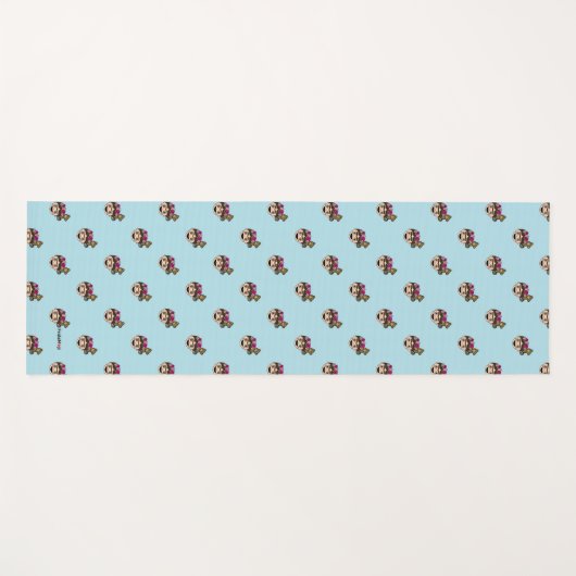 Frida Kahlo | FridaMoji - Happy Frida Yogamat (Voorkant (horizontaal))