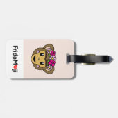Frida Kahlo | FridaMoji - Monkey Bagagelabel (Achterkant horizontaal)