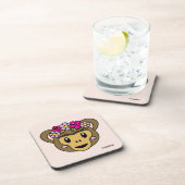 Frida Kahlo | FridaMoji - Monkey Bier Onderzetter (Rechterzijde)