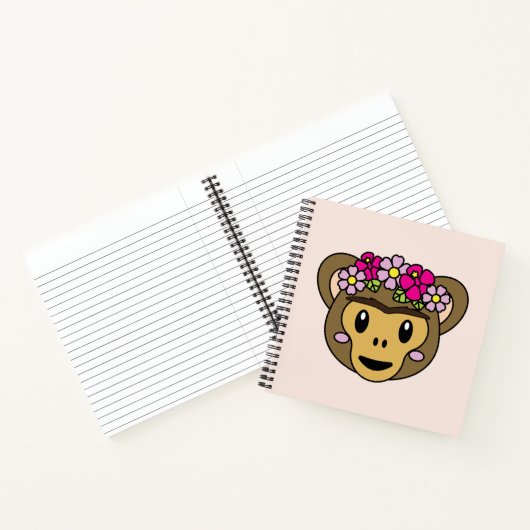 Frida Kahlo | FridaMoji - Monkey Notitieboek (Binnen)