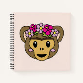 Frida Kahlo | FridaMoji - Monkey Notitieboek (Voorkant)