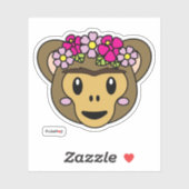 Frida Kahlo | FridaMoji - Monkey Sticker (Vel)