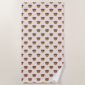 Frida Kahlo | FridaMoji - Monkey Strandlaken (Voorkant)