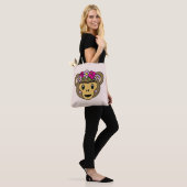 Frida Kahlo | FridaMoji - Monkey Tote Bag (Op model)