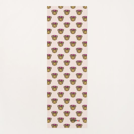 Frida Kahlo | FridaMoji - Monkey Yogamat (Voorkant)