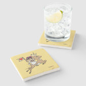 Frida Kahlo | FridaMoji - Reindeer Stenen Onderzetter (Zijkant)