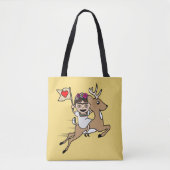Frida Kahlo | FridaMoji - Reindeer Tote Bag (Voorkant)