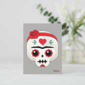 Frida Kahlo | FridaMoji - Sugar Skull Briefkaart (Staand voorkant)