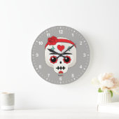 Frida Kahlo | FridaMoji - Sugar Skull Grote Klok (Huis)