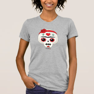 Frida Kahlo  FridaMoji - Suikerschedel T-shirt