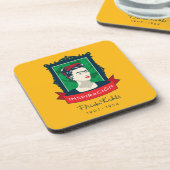 Frida Kahlo | Geïnspiración Bier Onderzetter (Linkerzijde)