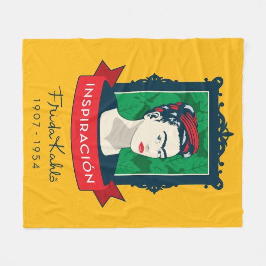 Frida Kahlo | Geïnspiración Fleece Deken (Voorkant (Horizontaal))