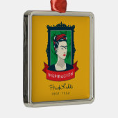 Frida Kahlo | Geïnspiración Metalen Ornament (Rechts)
