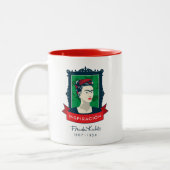 Frida Kahlo | Geïnspiración Tweekleurige Koffiemok (Links)