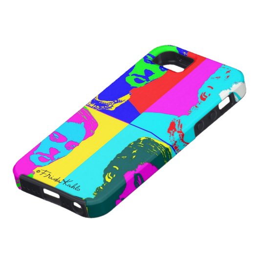 Frida Kahlo geïnspireerd portret Case-Mate iPhone Case (Onderkant)