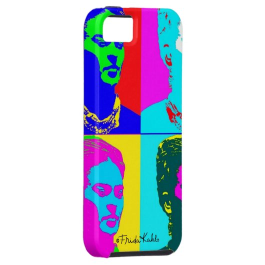 Frida Kahlo geïnspireerd portret Case-Mate iPhone Case (Back/Rechts)