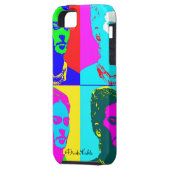 Frida Kahlo geïnspireerd portret Case-Mate iPhone Case (Achterkant Links)