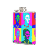 Frida Kahlo geïnspireerd portret Heupfles (Links)