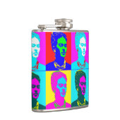 Frida Kahlo geïnspireerd portret Heupfles (Rechts)