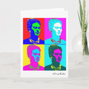 Frida Kahlo Geïnspireerd Portret Kaart