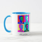 Frida Kahlo geïnspireerd portret Mok (Links)