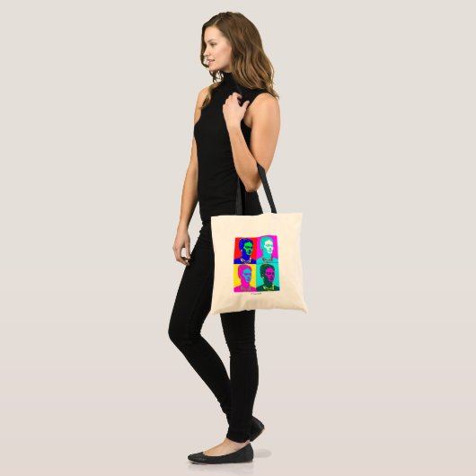 Frida Kahlo geïnspireerd portret Tote Bag (Voorkant (model))