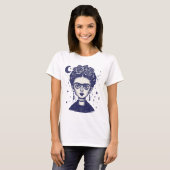 Frida Kahlo Gothic T-shirt (Voorkant volledig)