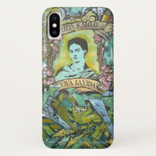 Frida Kahlo Graffiti iPhone X Hoesje