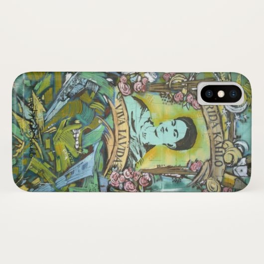 Frida Kahlo Graffiti Case-Mate iPhone Case (Achterkant (horizontaal))
