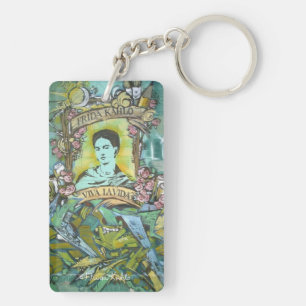 Frida Kahlo Graffiti Sleutelhanger