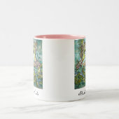 Frida Kahlo Graffiti Tweekleurige Koffiemok (Center)