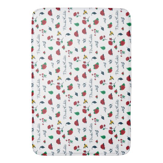 Frida Kahlo | Hart van Mexico Badmat (Voorkant Verticaal)